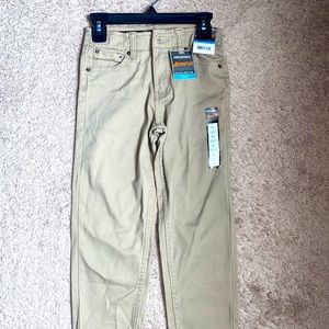 Boys Slim Fit Khakis